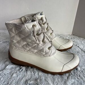 Sperry Syren Gulf oat duck boots Women Size 8.5